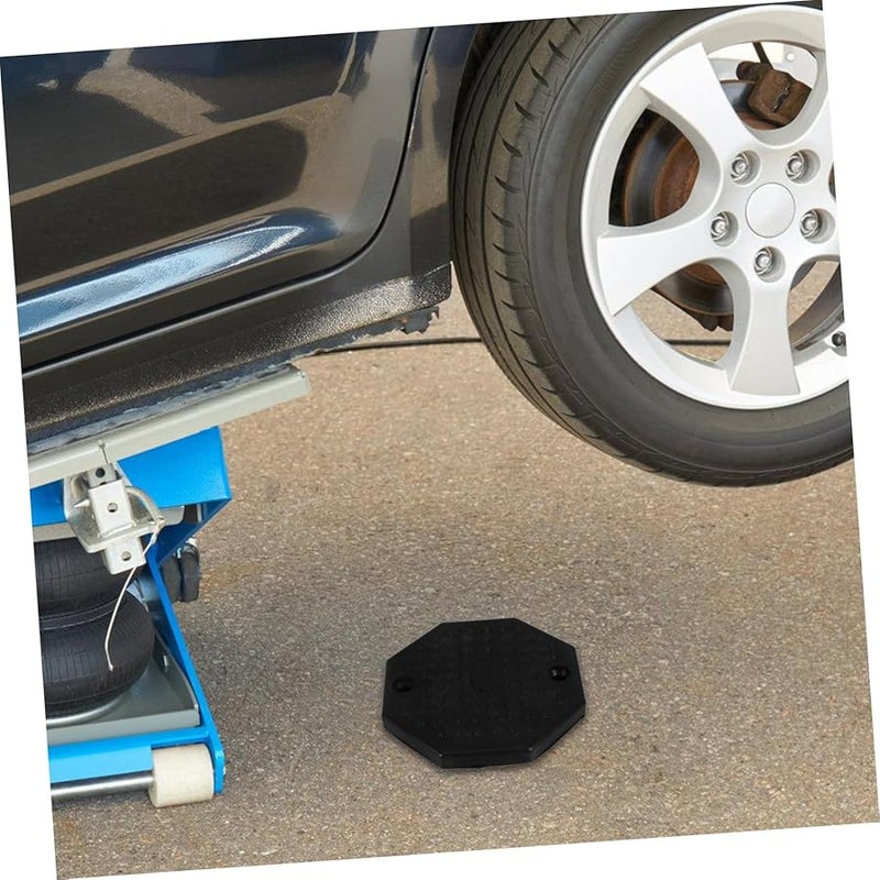 Heavy Duty Rubber Lifting Pad for Floor Jacks Non Slip Sided Design - Image 5